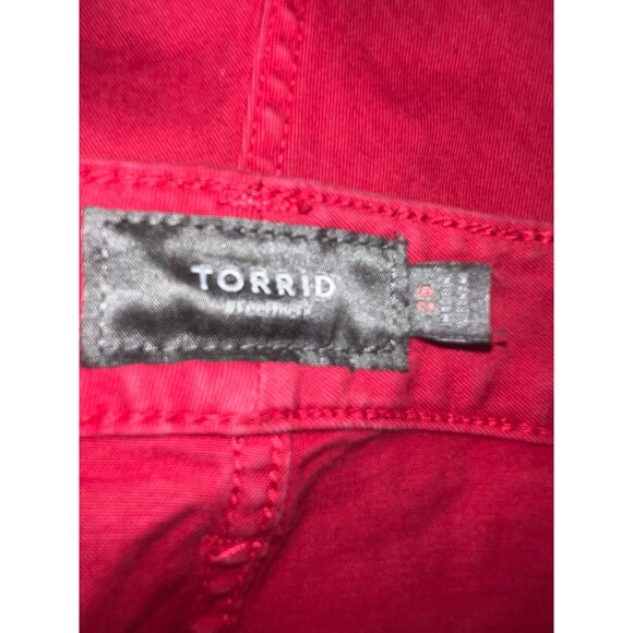 Torrid full button fly shorts sz 26 - Picture 4 of 6